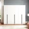 Manhattan Comfort Lee Wardrobe Closet 3.0 in White, 3PK 3-WC003-WH - alternate 1